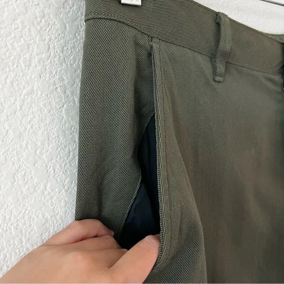 Icebreaker Berlin Merino Wool Blend Chino Pants Estate Green 32 - Picture 4 of 16